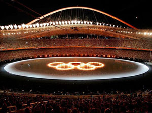 Les jeux Olympiques d'Athnes en 2004 