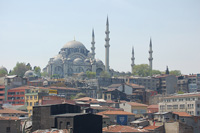 La basilique Sainte-Sophie à Istanbul, Turquie, Asie 